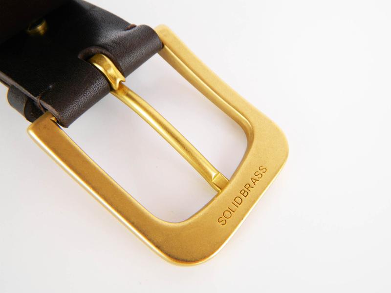 Belt “BRASS” brass buckle