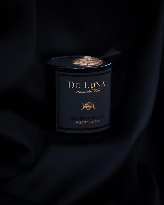 Scented candle de luna immortal cult ''cinnamon and vanilla'' 14873