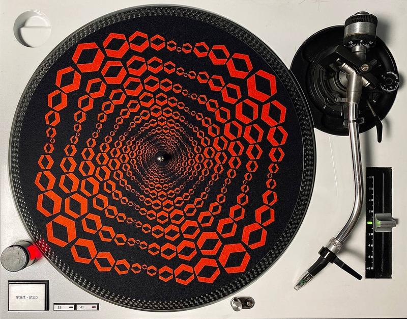 DJ Vinyl Turntable Slipmat // FAN