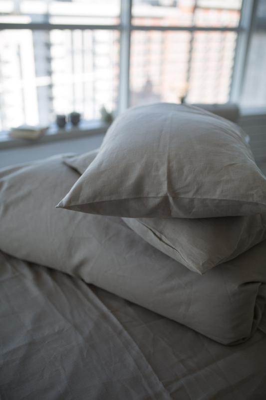 Linen pillowcases DUNE 50X70 (20"x28") 2pcs