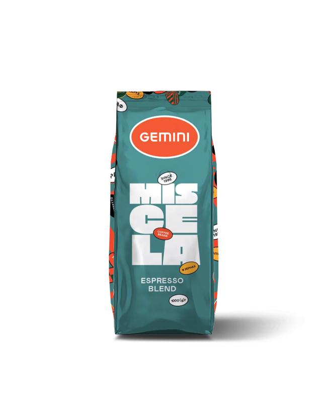 Coffee beans Gemini Miscela, 1 kg