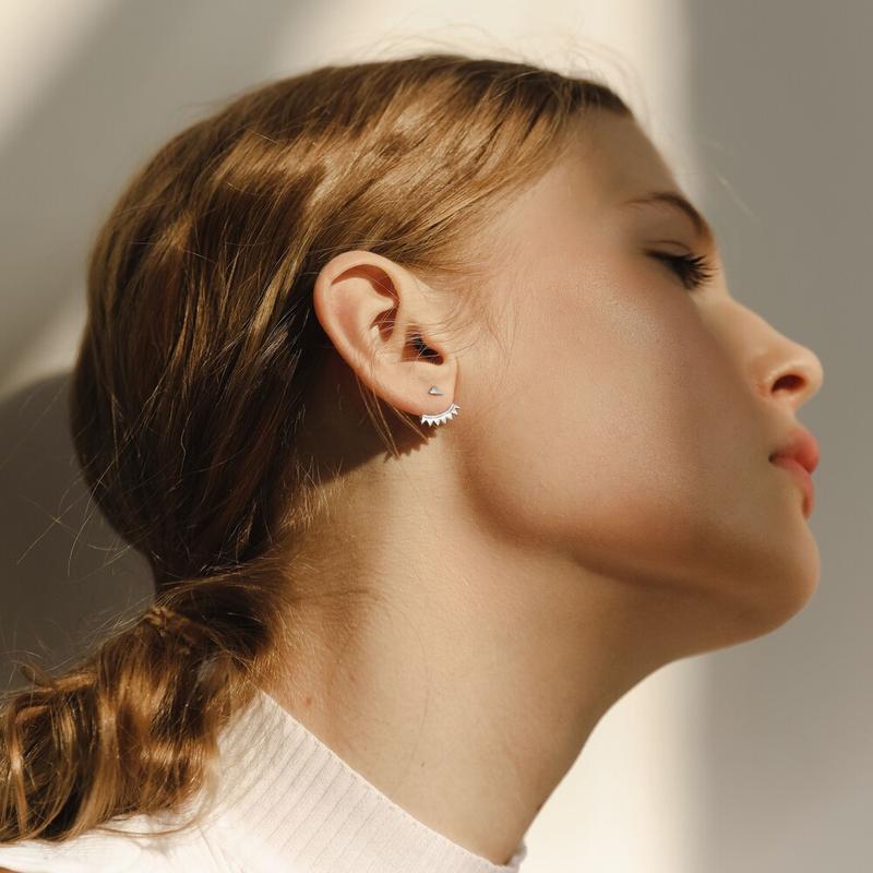 Sun earrings