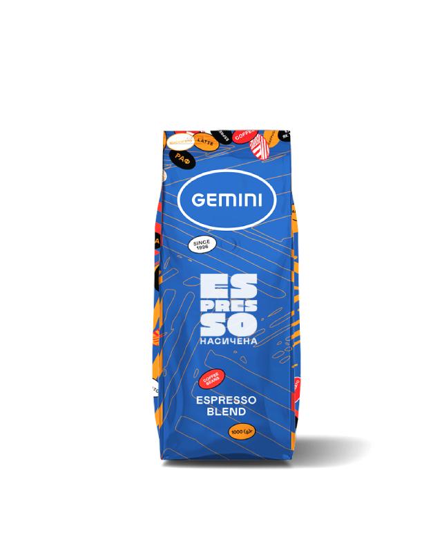 Coffee beans Gemini Espresso, 1 kg