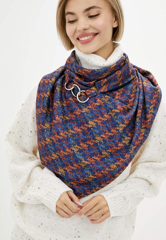 Scarf with original double-sided clasp  Kit for YOU
