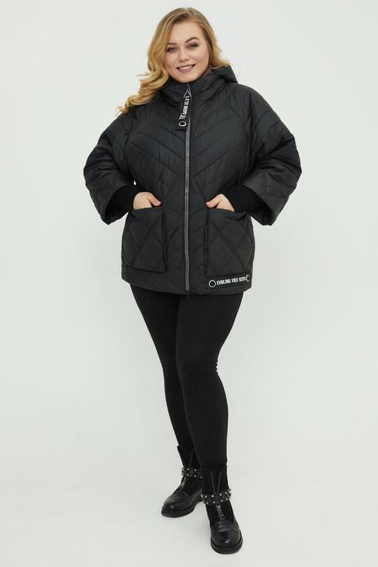 Large size women's demi-season jacket size  48-66