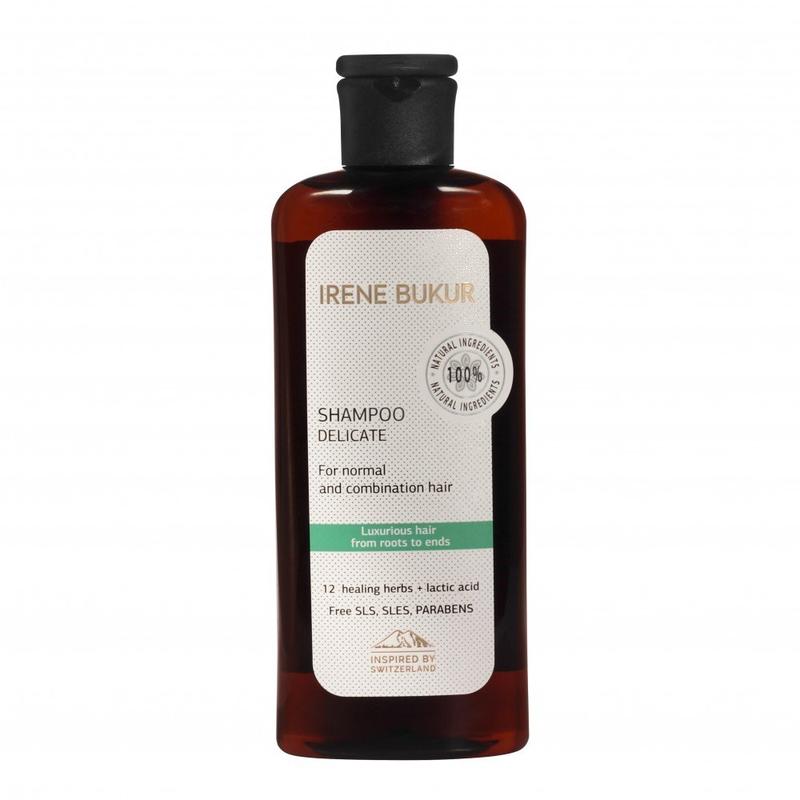 Delicate shampoo based on 12 healing herbs, 250 ml