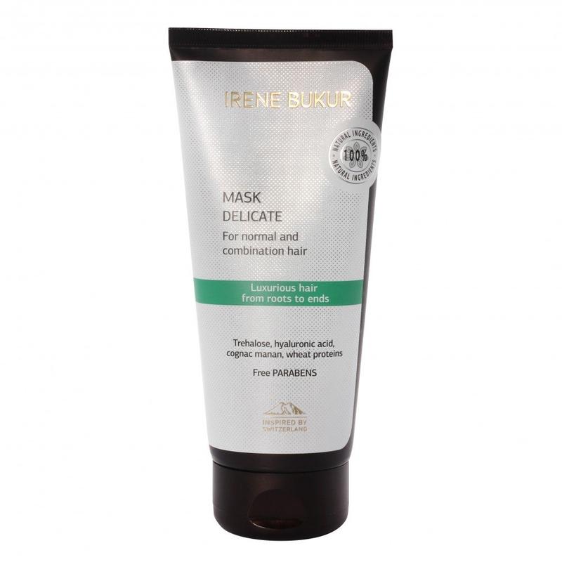 Delicate mask for normal and combination hair, 180 ml