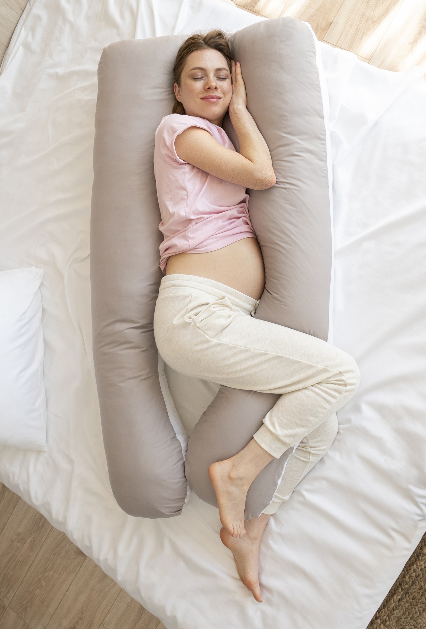 Pregnancy Pillows, U Shaped Pregnancy Body Pillow for Sleeping TM IDEIA