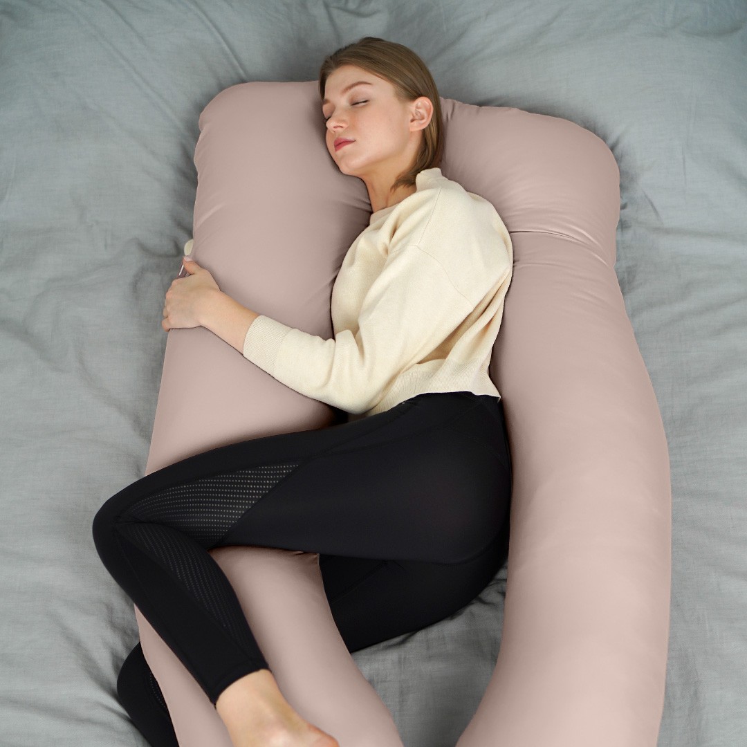 U-Shaped Sleeping Pillow - Comfort, Support, and Rest in Every Position TM IDEIA 140x75x20 cm