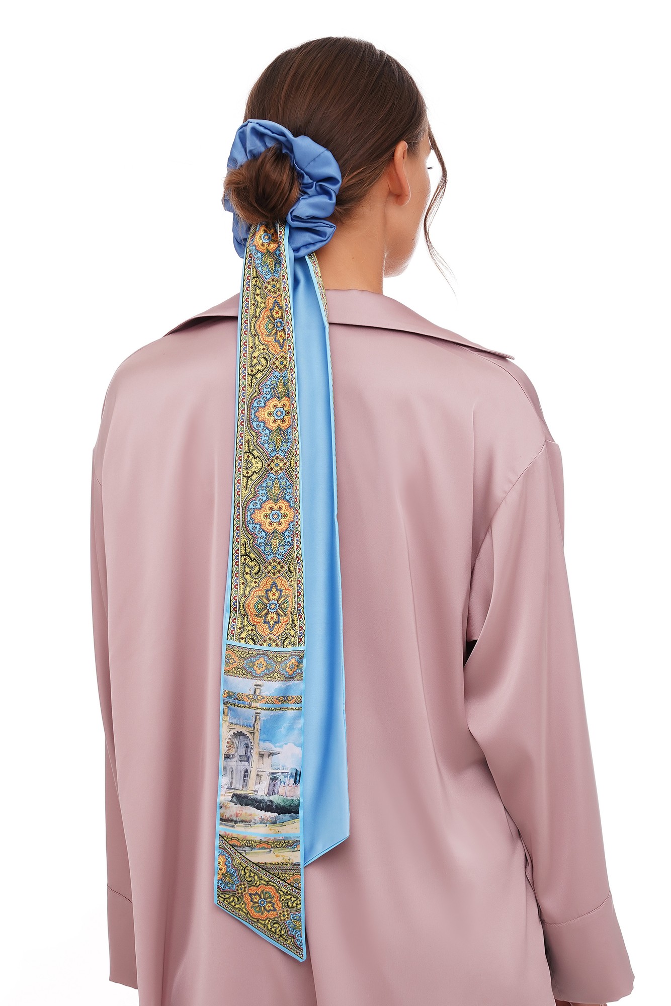 Twilly + elastic, scarf-tie "My Crimea", scarf My Scarf