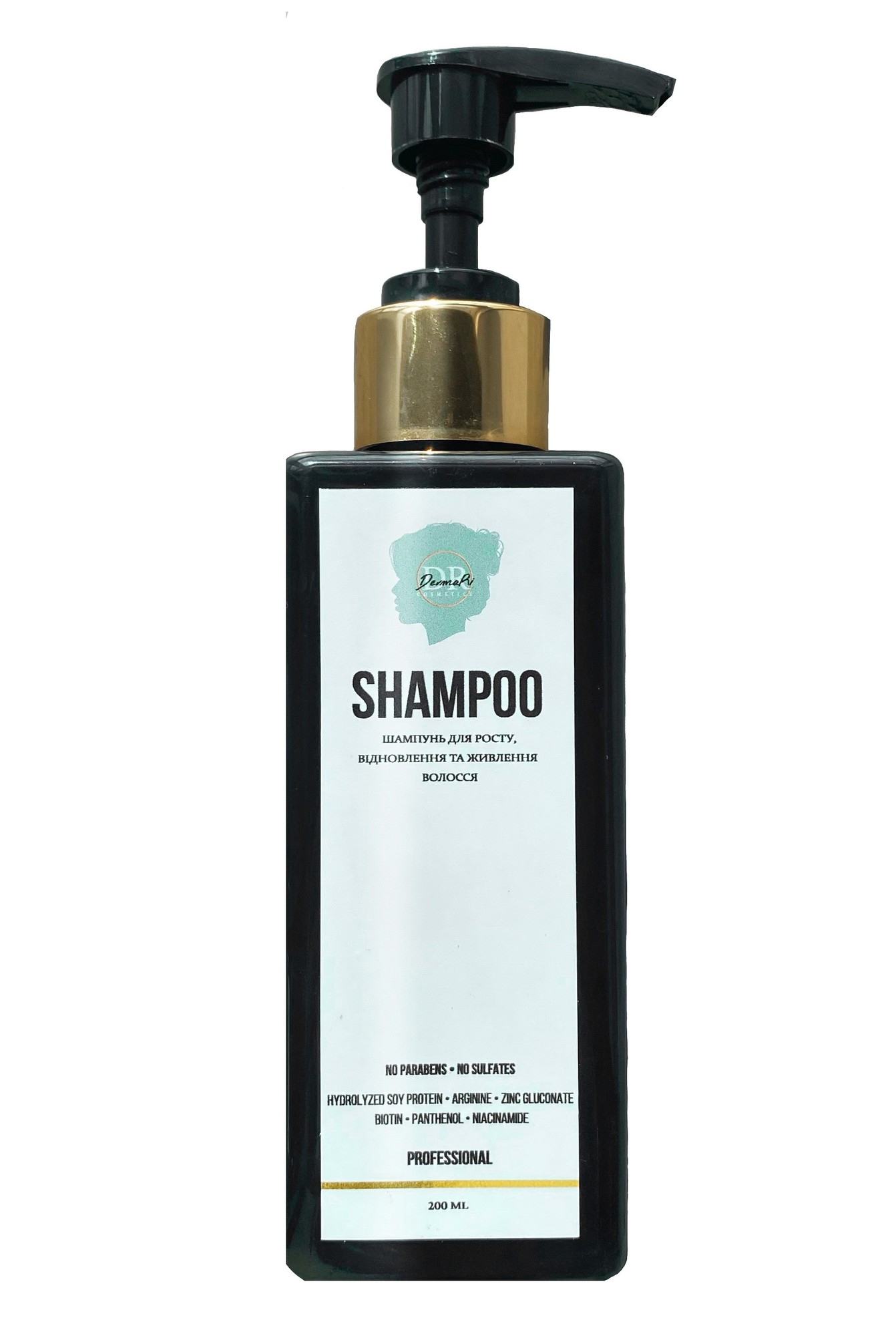 SHAMPOO for hair growth, restoration and nutrition, 200 ml