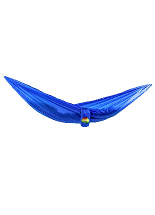 Hammock made from recycled plastic bottles, blue