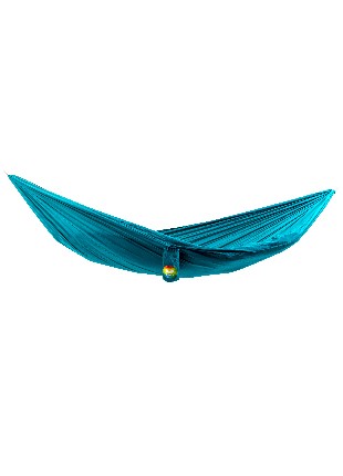 Hammock made of parachute nylon, cosmic blue
