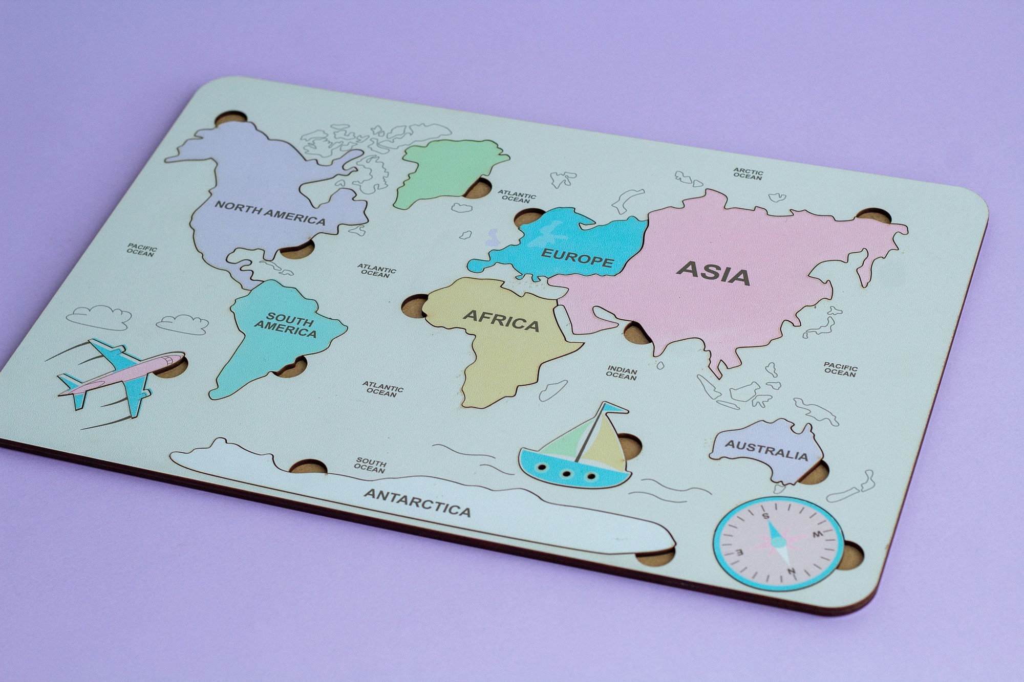 World Map Puzzle For Kids 17440 From WoollyFox With Donate To U24   93626