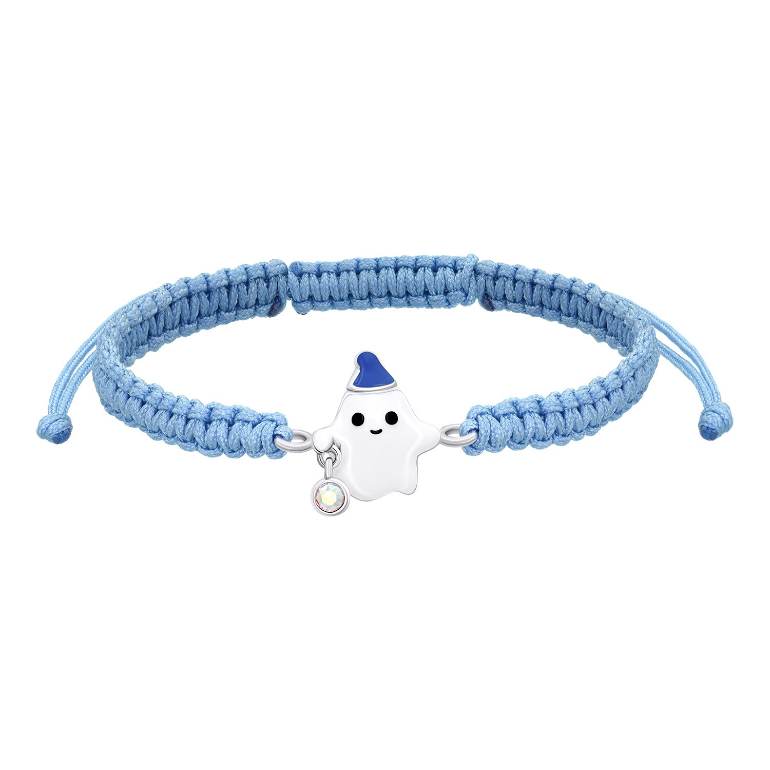 Braided bracelet BOO the ghost