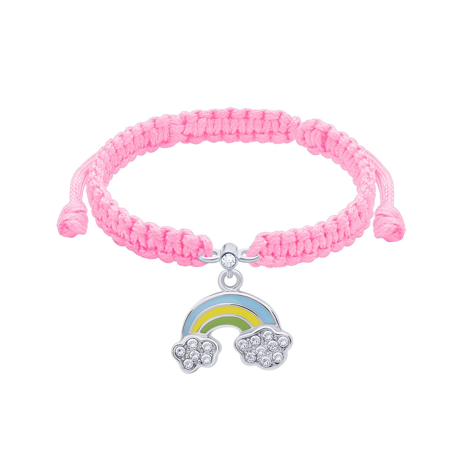 Braided bracelet Rainbow