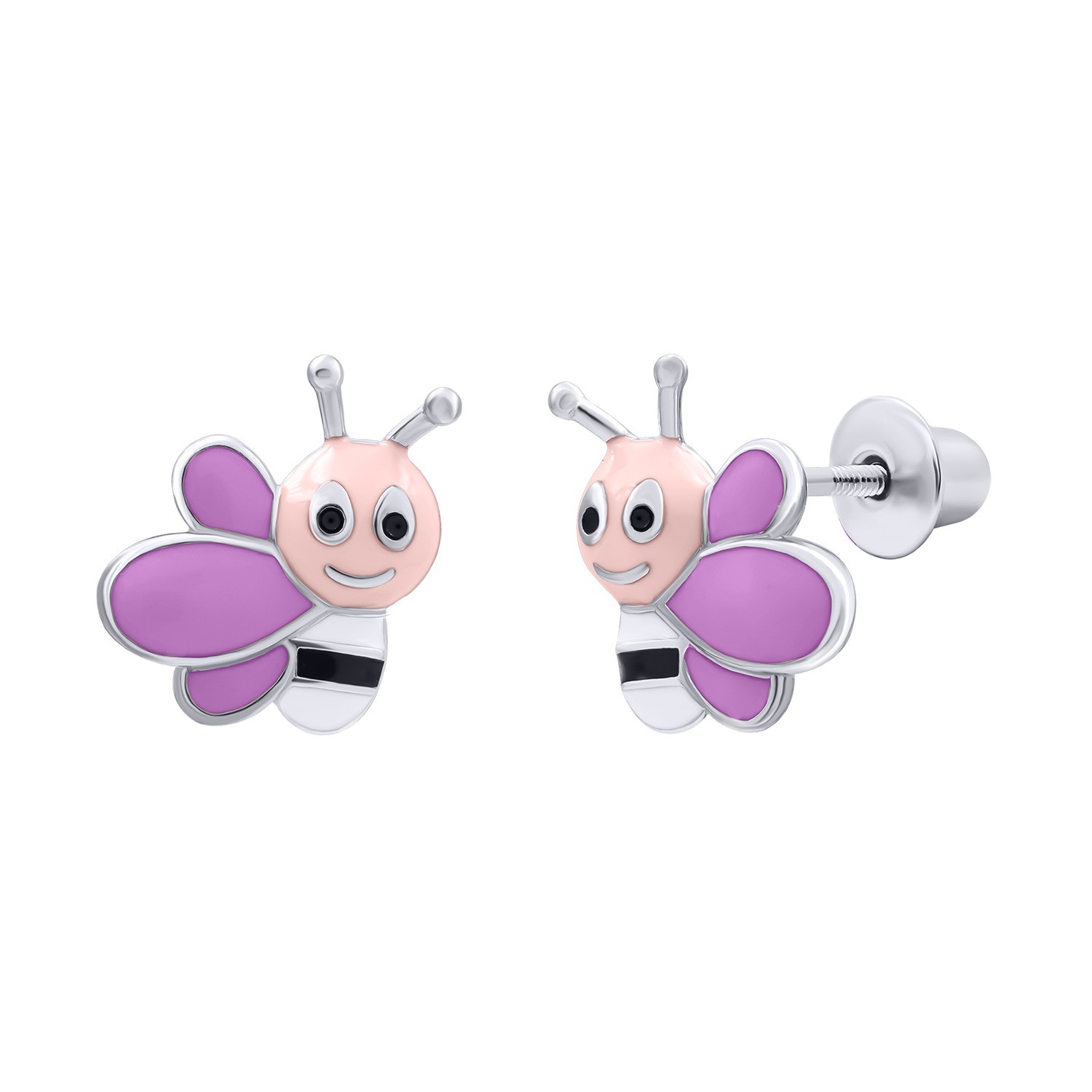 Earrings Pink Marry Bee