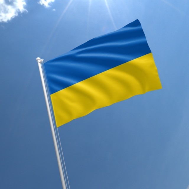 FLAG OF UKRAINE 0,9*1,4 m