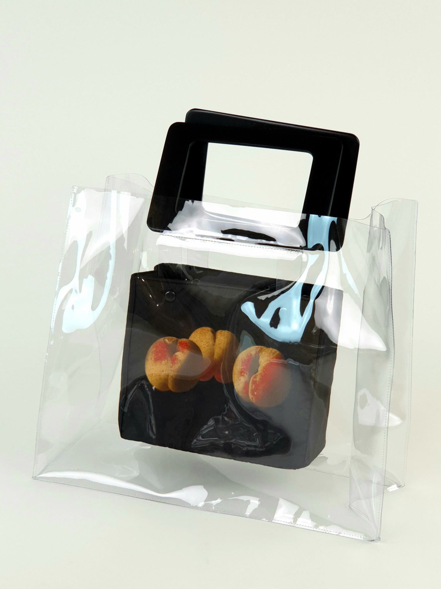 A Tote Bag "Apricots", a series «A Masterpiece in Your Bag», (Still Life with Apricots, Adriaen Coorte, 1698)
