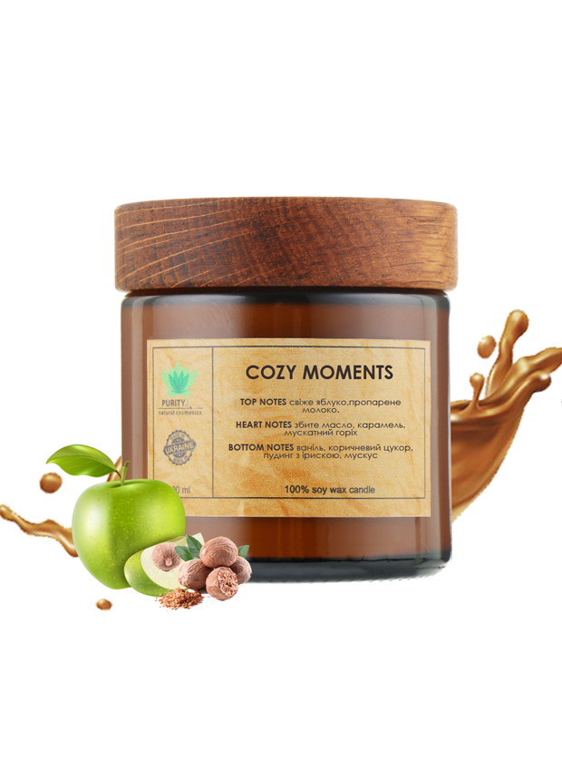Soy candle Cozy moments 100 ml