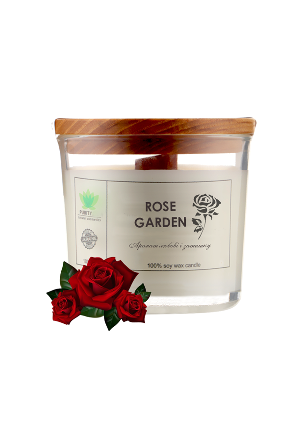 Soy candle Rose garden 100 ml